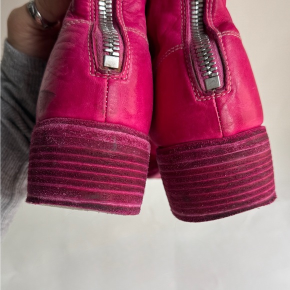 Guidi made in Italy pink leather boots - Picture 5 of 16
